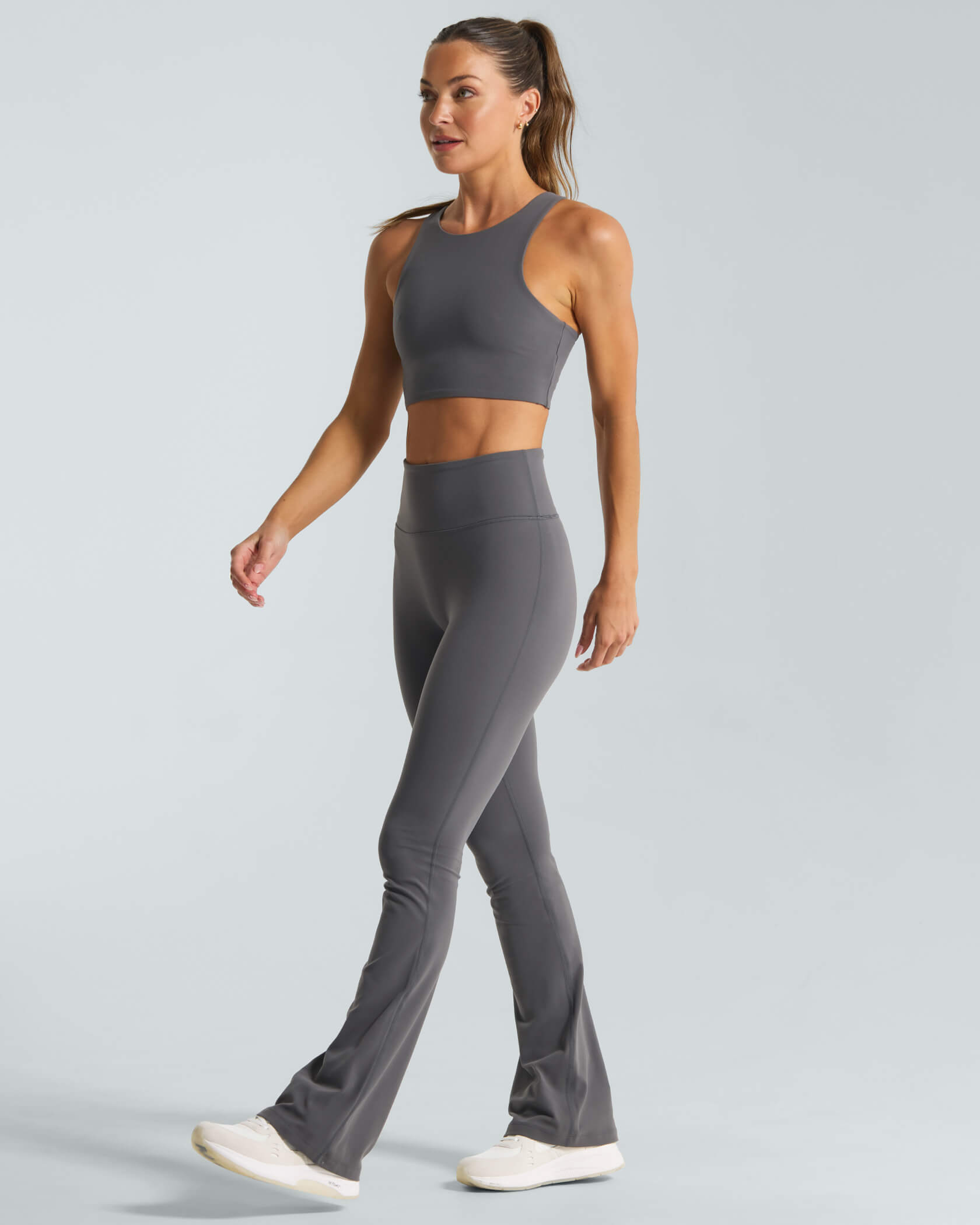 Women's Studio High Neck Bra |Magnet| outfit