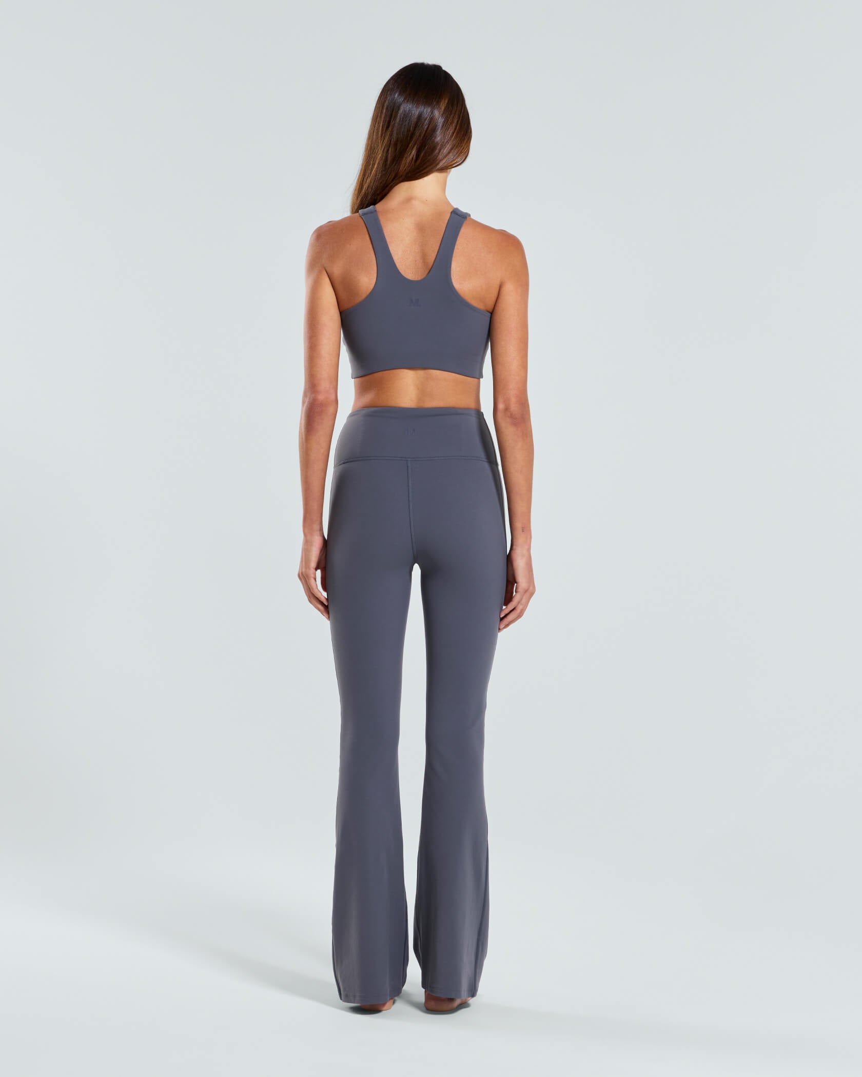 Women's Studio Wide Leg Leggings |Magnet| back