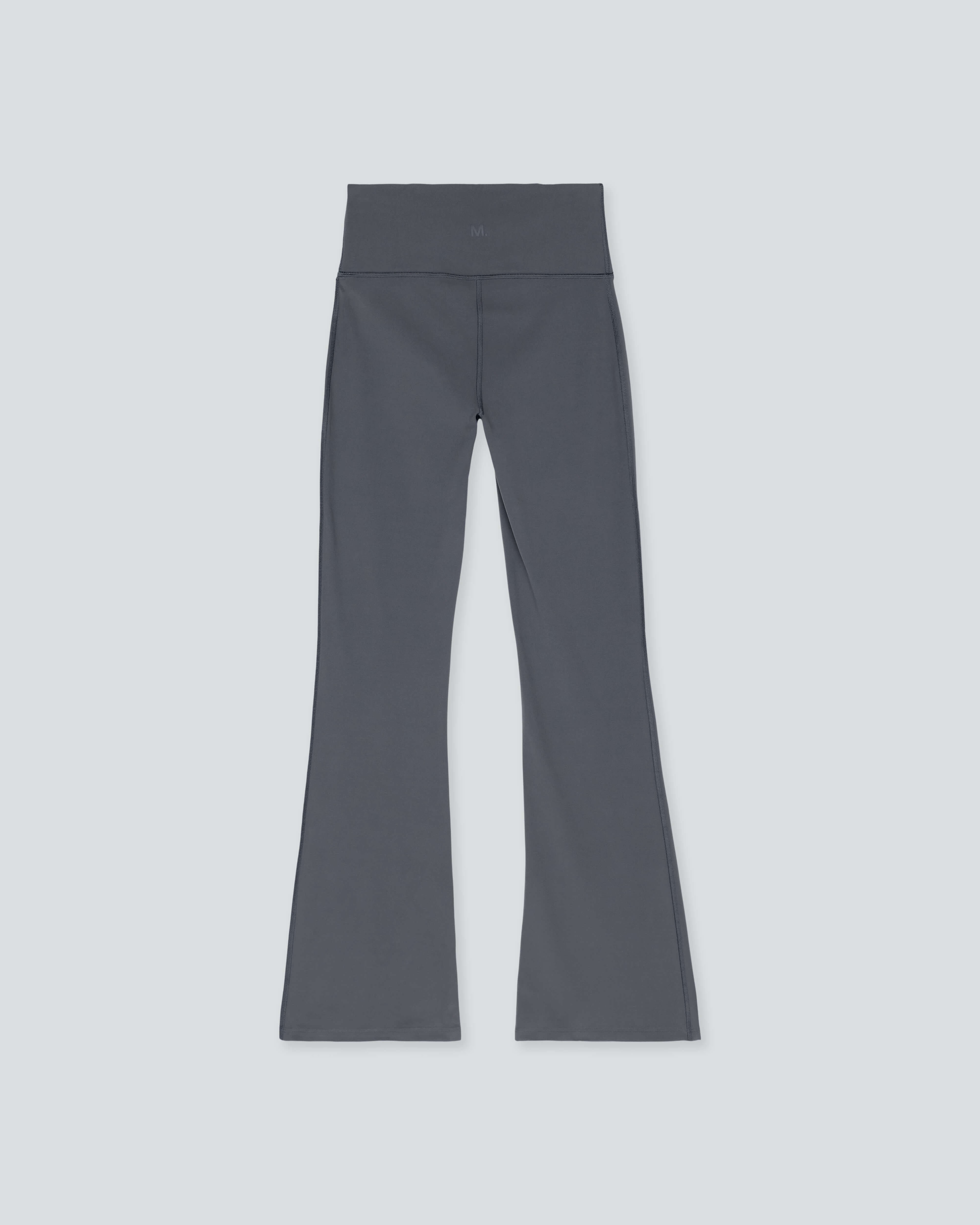 Women's Studio Wide Leg Leggings |Magnet| flat back