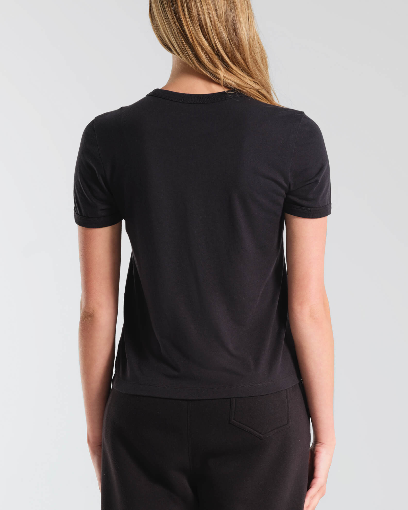 Women's Tomboy T-Shirt:Black / XS