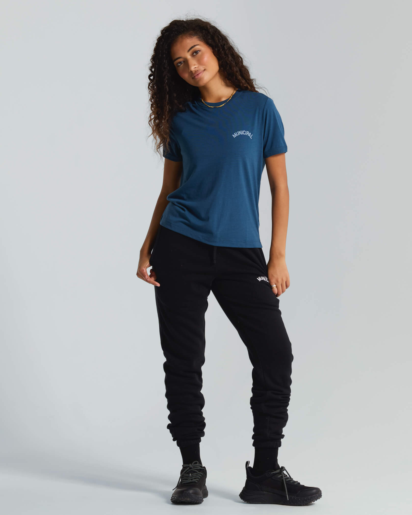 Women's Tomboy T-Shirt |Blue Wing| outfit