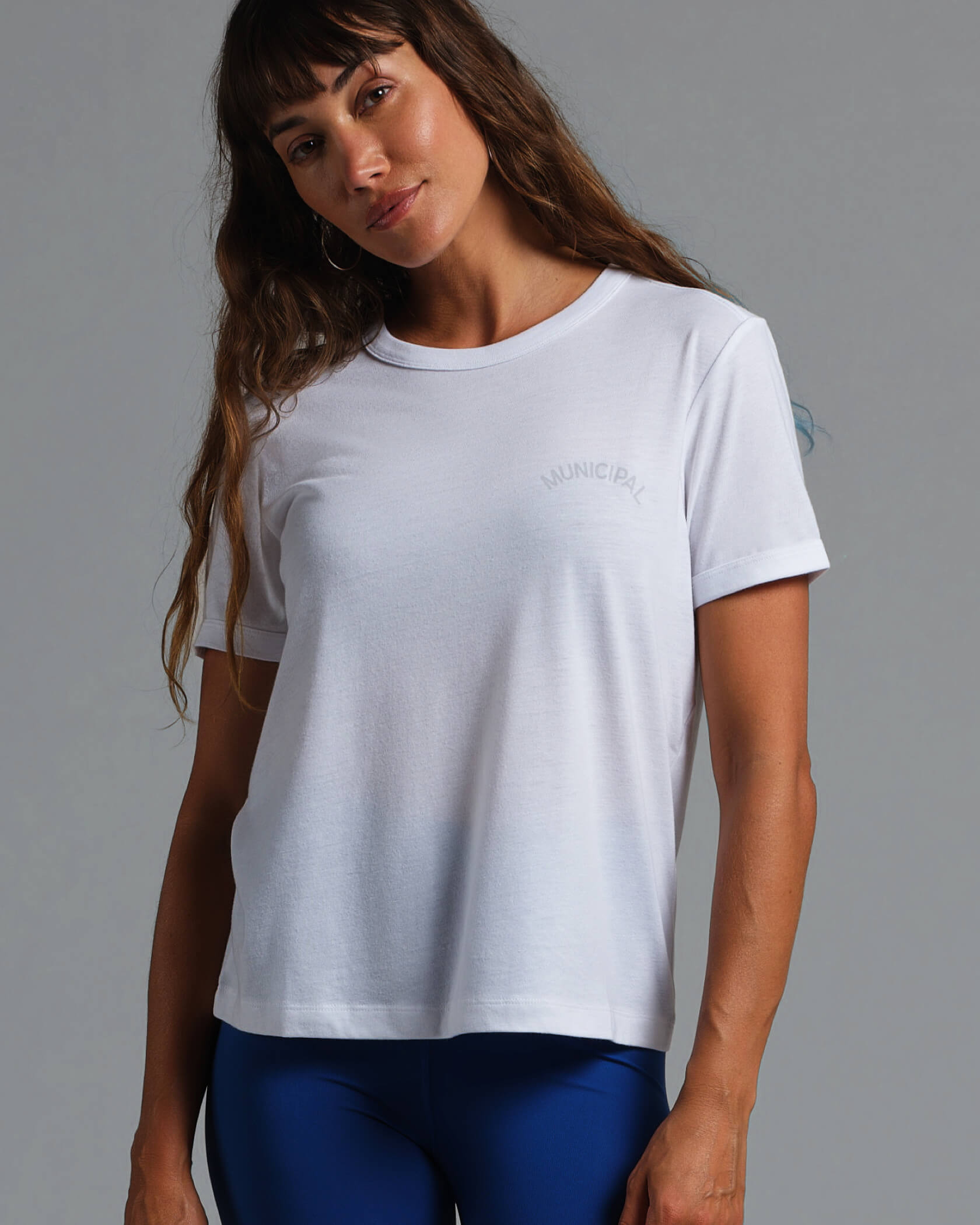 Women's Tomboy T-Shirt |White| front