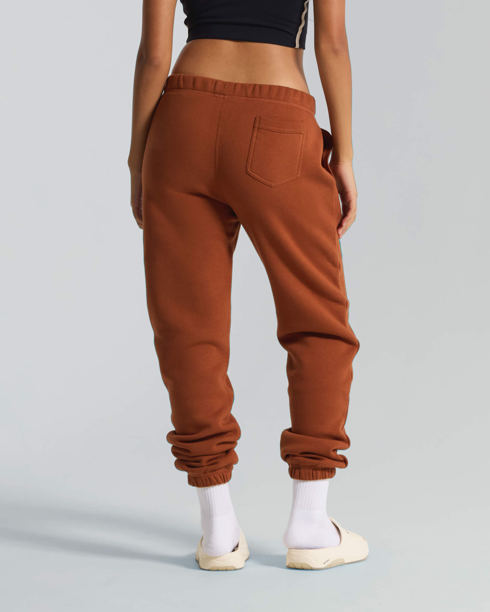 Women's Varsity Sweatpants |Toffee| back