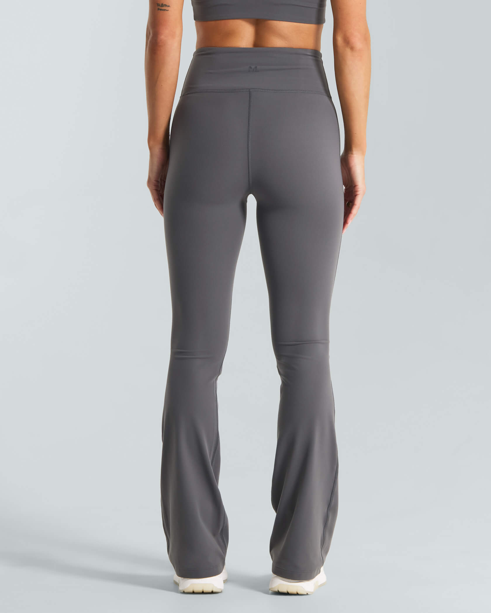 Women's Studio Wide Leg Leggings |Magnet| back