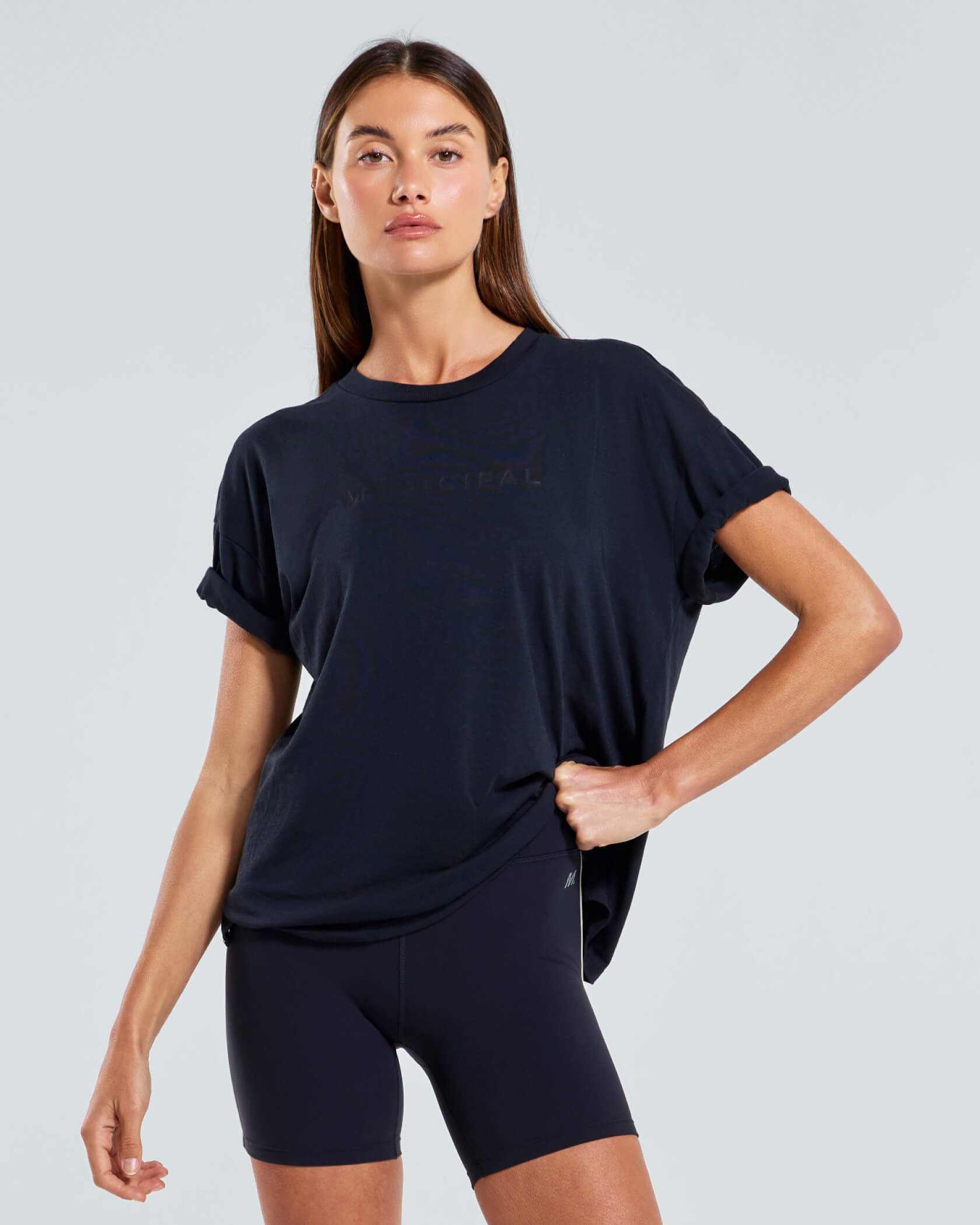 Women's Wordmark T-Shirt |Black| hover