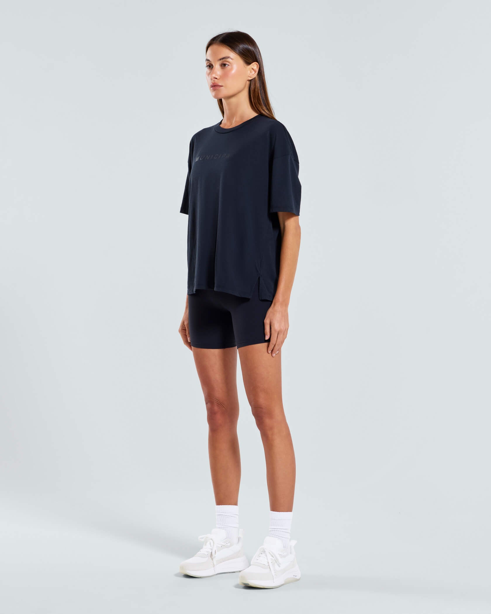 Women's Wordmark T-Shirt |Black| side